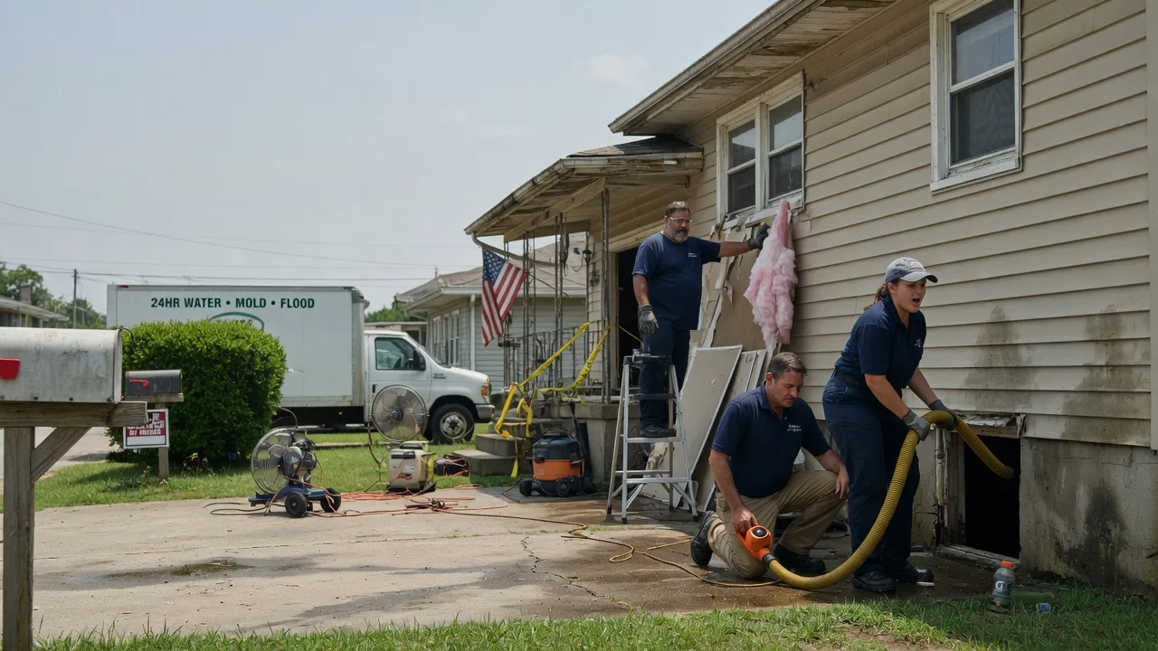 Water Damage Repair in Blue Creek, OH near me